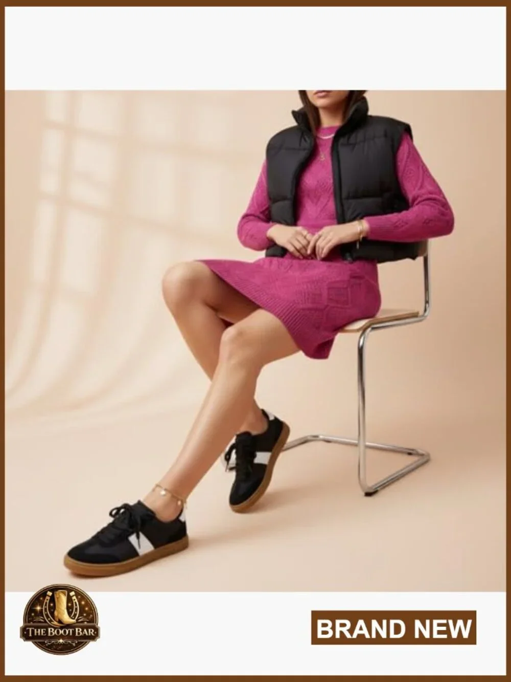 Comfortable Sneakers with Memory Foam and Slip Resistant Outsole